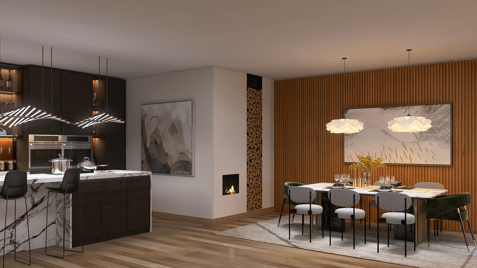 Contemporary Dining Room Ideas - House Designer