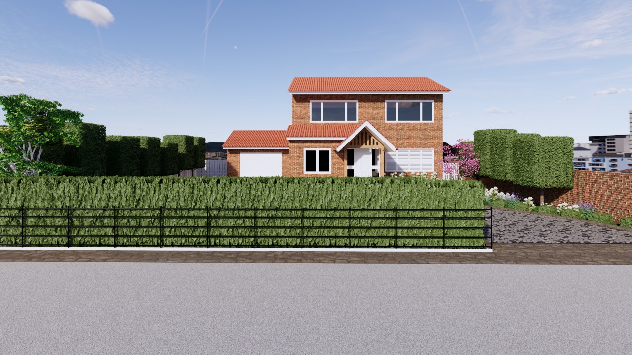 Front Garden and Driveway Design