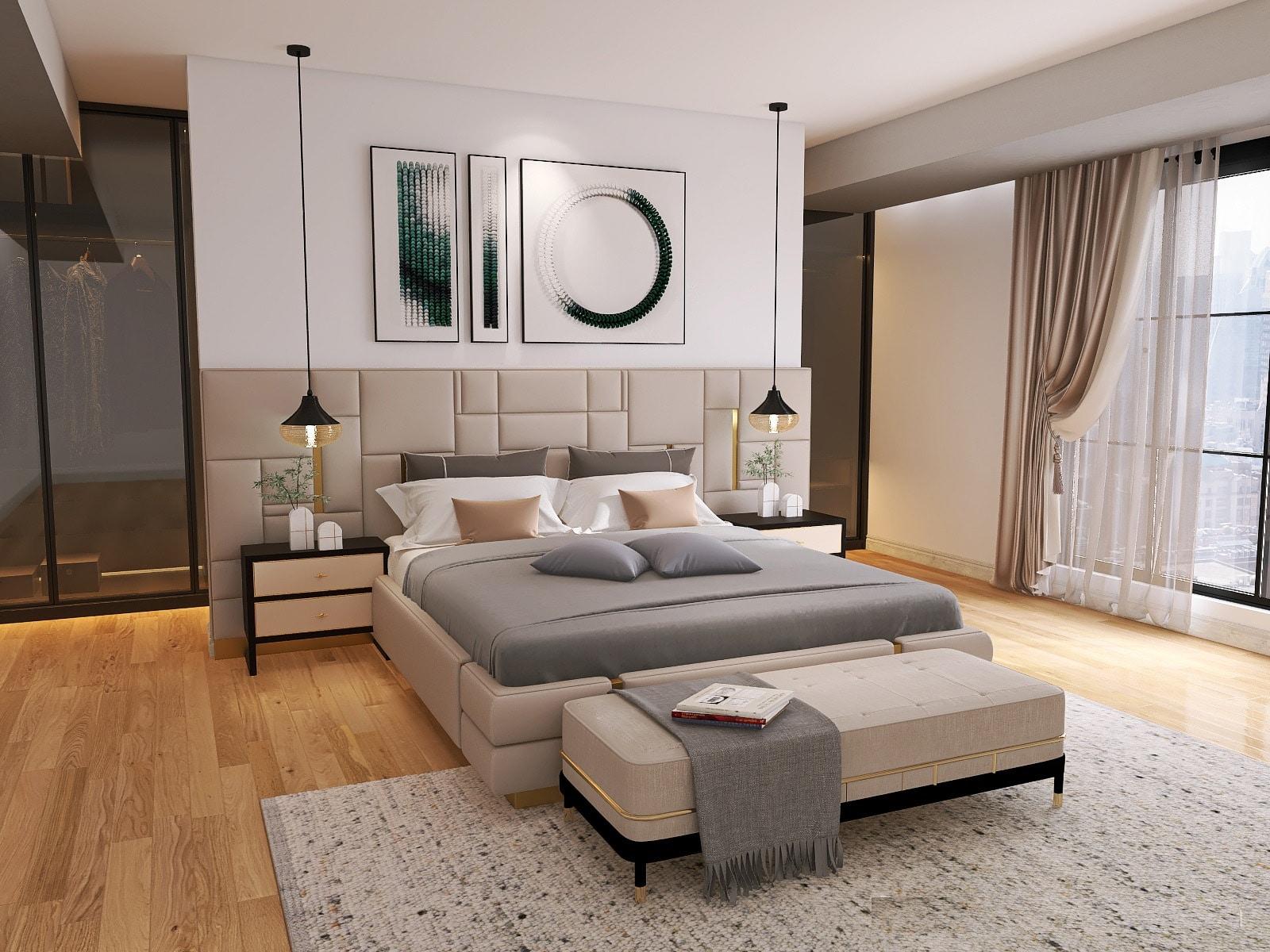 Boutique Hotel Style Bedroom Design
