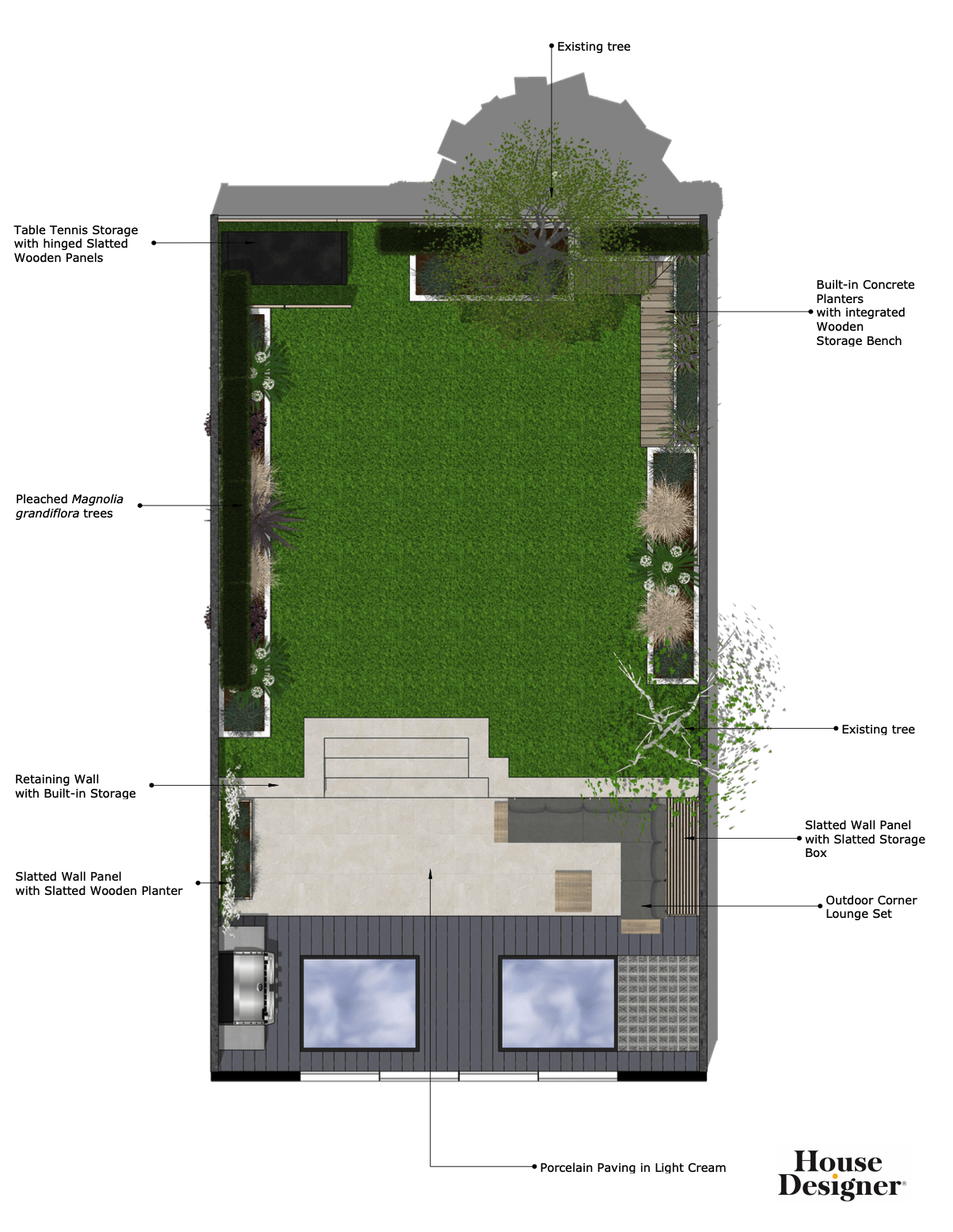 Garden Design Layout