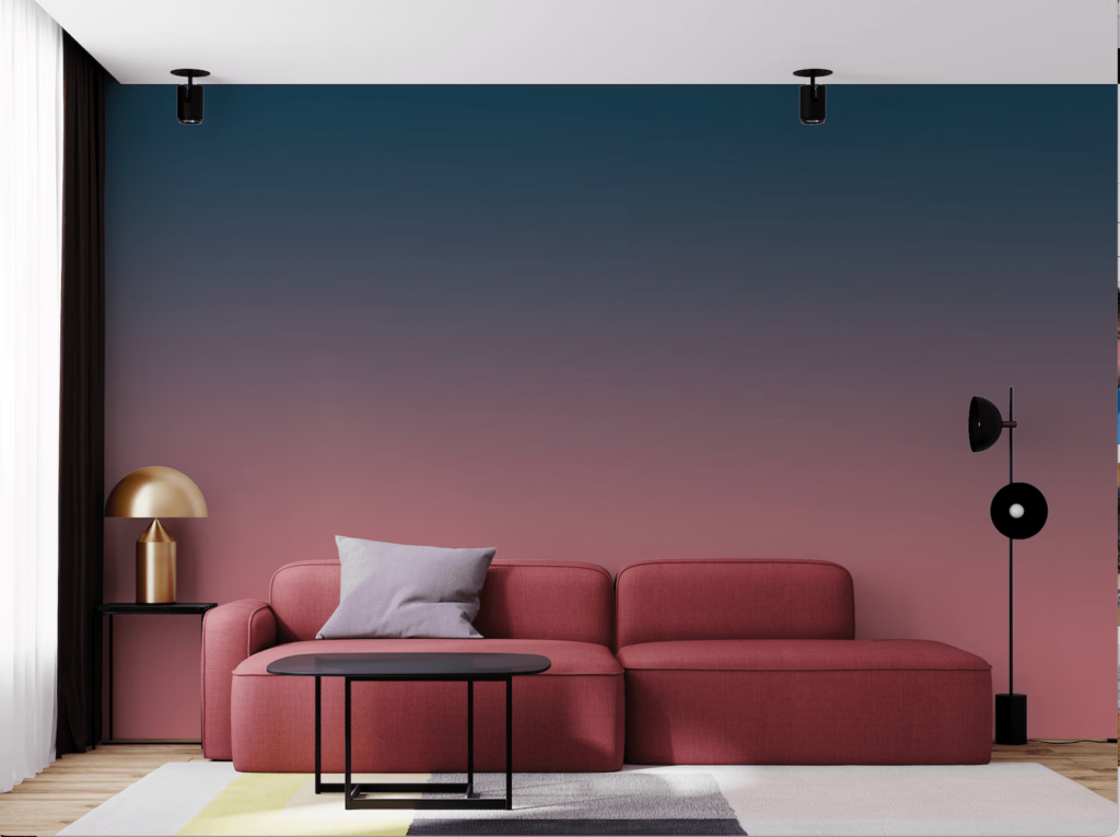 Ombre Wall effect