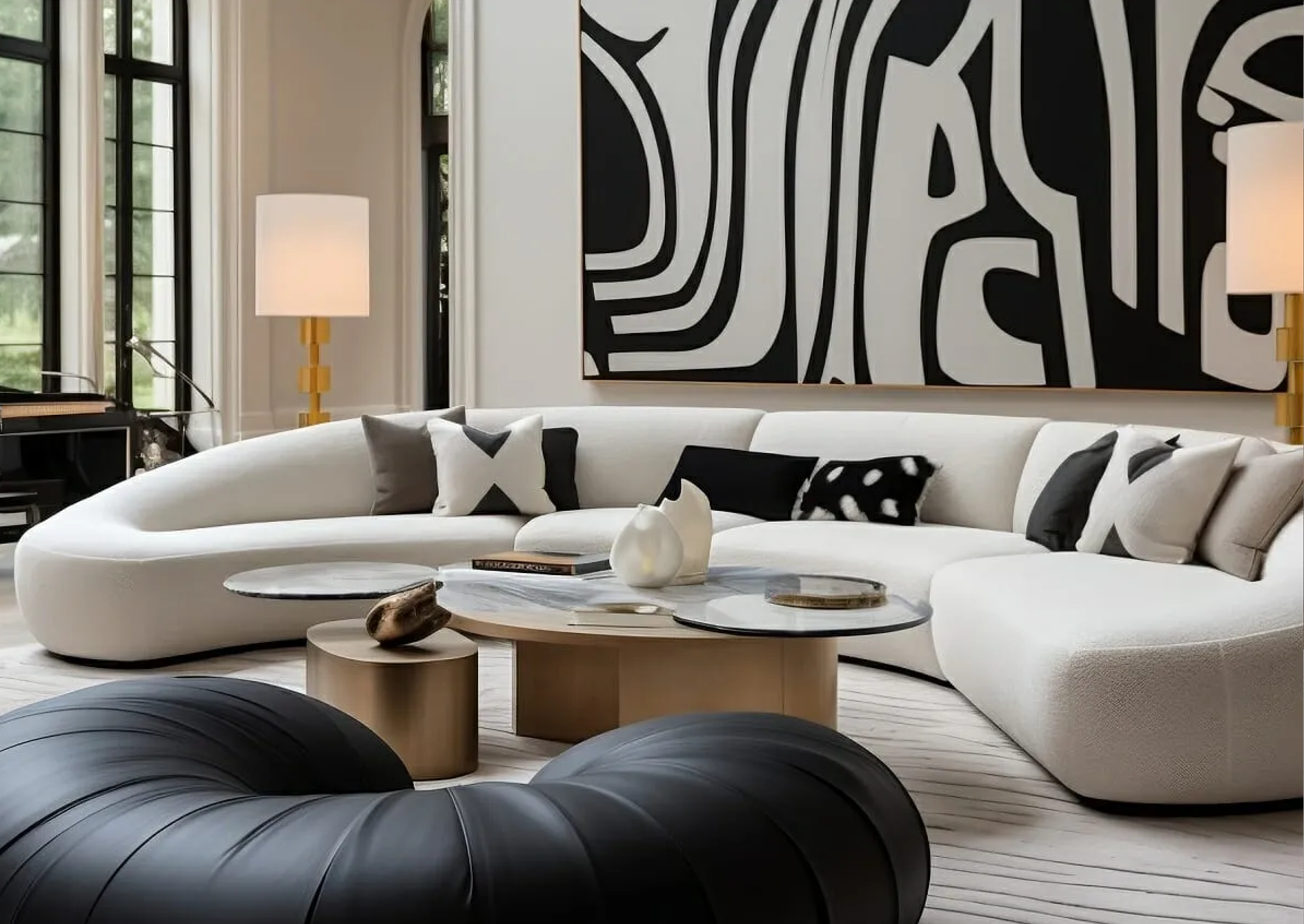 Curved Furniture Design Trend: Soft Lines for Modern Homes